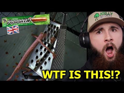 American Reacts to EVERY Peperami Commercial!! *IM SCARED*