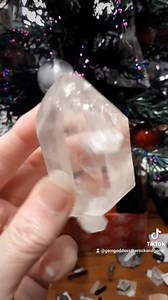 Quartz double terminated with baby riders very clean and clear. | Gem Goddess the rock and gem barn | Facebook