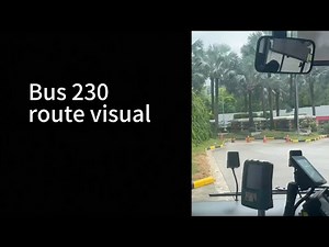 Bus 230 route visual