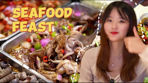 5.7K views · 20 reactions | Seafood lovers calling! From fresh seafood dumplings to sizzling BBQ, join us in Dalian, China's coastal gem, for an unforgettable seafood adventure! | Xinhua Culture&Travel | Facebook