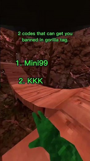 2 codes that can get you banned in gorilla tag #gorillatag #ban