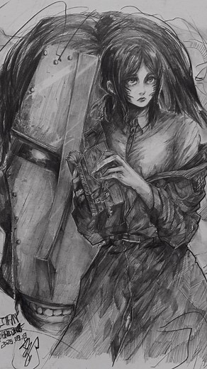 Cart Titan & Pieck Finger | Attack on Titan Reimagined Drawing Pieck Finger standing beside the Cart Titan a reimagined scene from Attack on Titan. This fanart redraw highlights the unique bond and striking presence of Pieck with her Titan form. Original Novel: Hajime Isayama Reimagined Fanart: @GRIPICA_DRAWING ※ Respect to the original creators. #AttackOnTitan #CartTitan #PieckFinger #진격의거인 #차력거인 #피크핑거 #Drawing #PencilDrawing #Fanart #Gripica | GRIPICADrawing