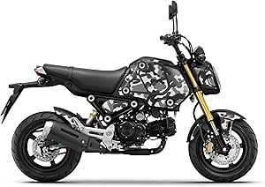 MC MOTOPARTS Decal Graphics Sticker Fairing Kit Set Compatible with Grom 125 2021 2022 2023 MSX 125 21 (Grey Camouflage)