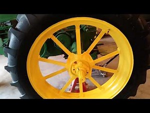 Mounting Tires - John Deere B