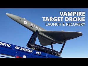 VAMPIRE target drone launch