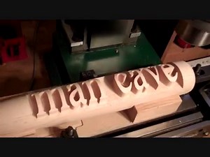 Milling Curved Objects With A G-Code Ripper