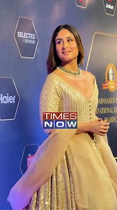 Bollywood diva Kareena Kapoor Khan arrived at the Dadasaheb Phalke Award ceremony in her elegant ethnic attire. #KareenaKapoorKhan #CelebSpotted #Bollywood | TIMES NOW | Facebook
