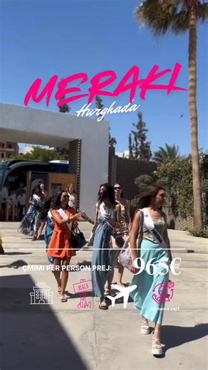  EGJIPT – HURGHADA ✨ MERAKI RESORT 4★ (Adults Only)  7 ditë / 6...