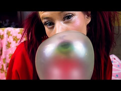 ASMR Bubble Blowing with Amandalynn
