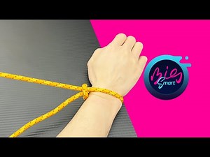Create the Simplest and Most Secure Loop Knot in Just 10 Seconds