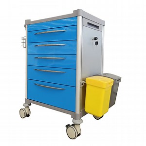 [Hot Item] Hospital Anesthesia Emergency Crash Cart Trolley for Healthcare
