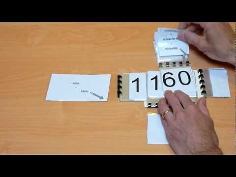 Le carnet numératif