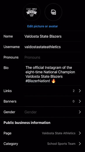 1.4K views · 18 reactions | A quick bio update | Valdosta State Blazers | Facebook