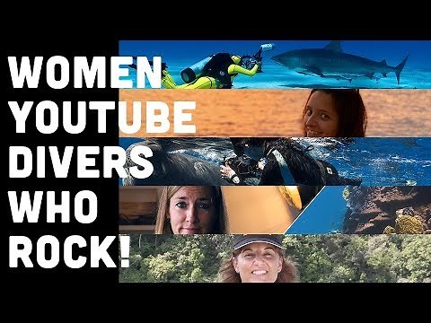 5 Women Divers With YouTube Channels That Inspire Divers Ready A PADI Women Dive Day Special