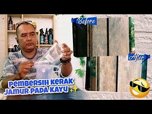 HOW TO MAKE A WOOD MOLD CLEANER WITH JUST ONE INGREDIENT I PAIJO TUTORIAL CHANNEL