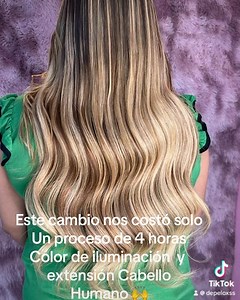 1.4K views | Mira este Cambio de look en tan solo 4 horas  hermoso resultado 殺 #extensionesdecabello #balayage #babylightsandbalayage #hairstyle #hairextensionspecialist #cambiodelook #extensionesdecabello #extensiondecabello #blondehair #monterrey #cambiodelook #salondebelleza #hairtransformation #extensions #cabellohumano #hairlargo #hairlargo | Peluqueria de Peloxs | Facebook