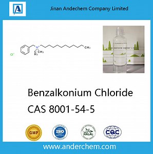 [Hot Item] Water Treatment Chemical Disinfecting Solution Antiseptic Raw Materials CAS 8001-54-5 Benzalkonium Chloride Liquid Bkc