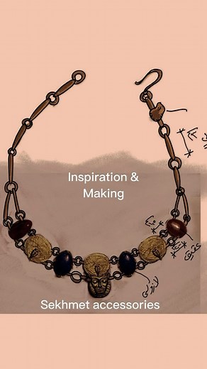The inspiration and making of Sekhmet accessories from our latest Hathor collection 2024! #SamiAminDesigns #HathorCollection2024 #SekhmetTheGoddess #Handmade #Brass #Accessories #Bracelets #Earrings #Necklaces #Carnelian #Lazuli #ArtPiecesToWear | Sami Amin Designs
