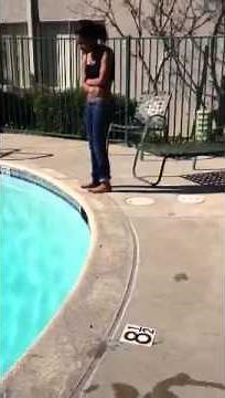 Jumpin in the pool