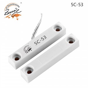 [Hot Item] White Color Plastic Wire Door Contact Sensor Magnetic Switch for Door Window Alarm System