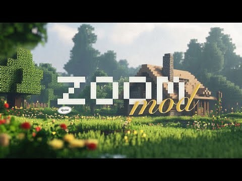 Zoom Mod , Minecraft Bedrock 🔭 .