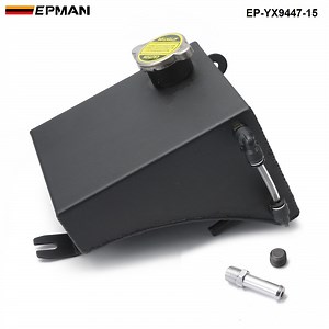 [Hot Item] Epman Aluminum Radiator Coolant Overflow Tank Can & Cap Tank for Nissan 240sx S13 Silvia Ep-Yx9447-15