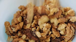 Group Natural Peeled Walnuts Falling Down Stock Footage Video (100% Royalty-free) 1101533295 | Shutterstock