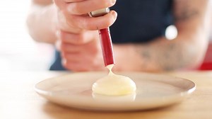 How to Make Foolproof Hollandaise. Click here for the recipe: chfstps.co/1KVHIph | ChefSteps