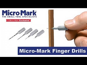 How To Use The Micro-Mark Finger Drills To Create A Delicate Hole In Your Model Build