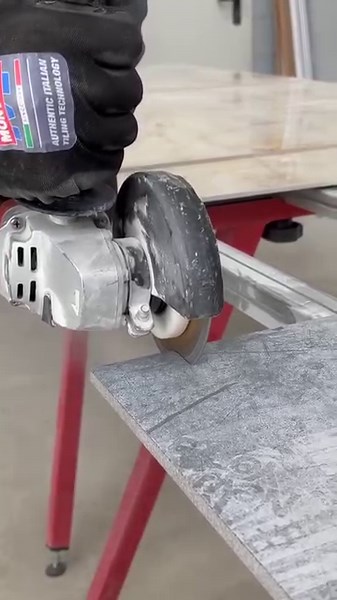 88K views · 876 reactions | #Montolit #TutorCut Professional guide for grinder  TutorCut provides direct support on the tile, allowing you to: - Cut straight with ease - Prevent scratching the tile with the grinder - Reduce oscillating movements - Provide support for the grinder #montolittilingtools #tilingtools #tiletools #porcelain #contractor #construction #flex #tile #tiling #tiletools | Montolit Tiling Tools | Facebook