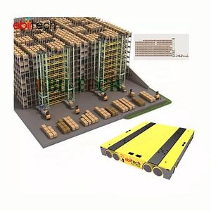 [Hot Item] Racking System Intelligent Smart Wrehouse Automated Rack Four-Way Shuttle Cart