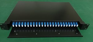 [Hot Item] Sc/FC/St/LC Rack Mount Splicing Fiber Optic Patch Panel/Termination Box/ODF 1u