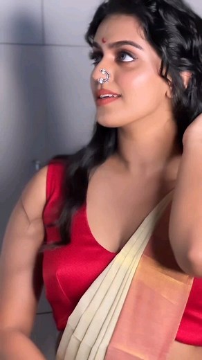 @ansha_mohan 🌙 . Makeover @nashash_makeover Saree. @_redpalm . #fyp #onam | Beauties Of Kerala