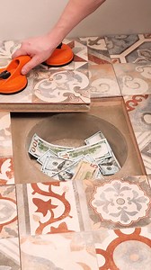 523K views · 2.2K reactions | Hidden Storage Under a Floor Tile — Clever Design Idea | DeMilked | Facebook