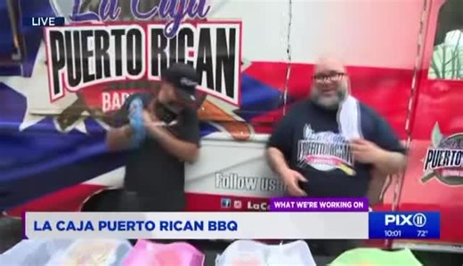 When you give me great food and a Puerto Rican dancing grandma, it’s all over! PIX11 | Ben Aaron