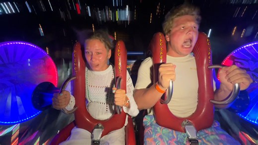 2.9K views | Lydia & Sam | Slingshot & Vomatron at Indy Speedway | Facebook