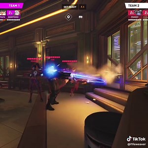 Beach Day Fun with Overwatch Characters