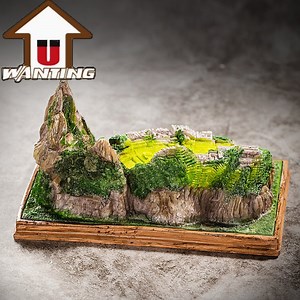 [Hot Item] Machu Picchu Souvenir Gift Famous Travel Landmark Architectural 3D Tourist Resin Model