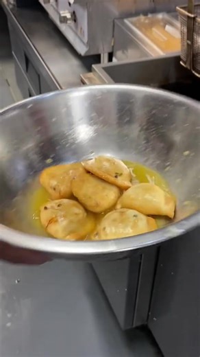 1.7K views · 42 reactions | I can’t explain how good these deep fried pierogies are #calientepizzadrafthouse #pittsburgh #fyp | Caliente Pizza & Drafthouse | Facebook