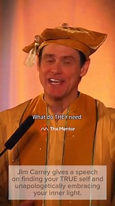 Jim Carrey gives a POWERFUL speech on finding your authentic self. 👏 | The Mentor House