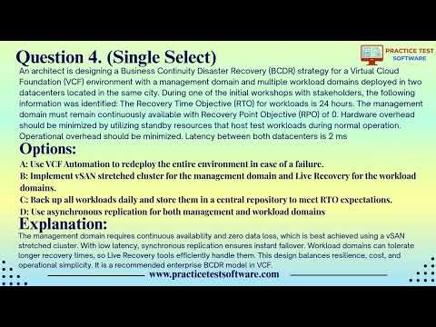 VMware 2V0-13.25 Cloud Foundation 9.0 Architect Exam Guide | Overview & Tips