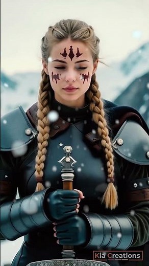 AI Brings a Viking Legend Girl to Life! 💙