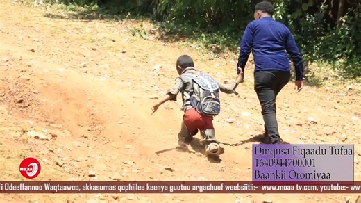 "Jilbaan deemee barachuutu natti ulfaate"/Dinqisaa Fiqaaduu - Tumsa Mo'aa | TV MO'AA