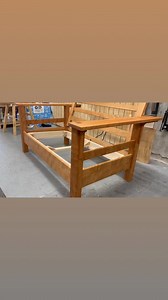 7.2K views · 274 reactions | Curly cherry Mission style love seat #loveseat #wickedsmart | Tommy Mac | Facebook