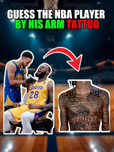 Guess the NBA Player by Their Arm Tattoo Challenge