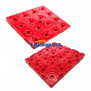 [Hot Item] OEM Heavy Duty Stackable Reversible 5 Gallon Water Bottle Plastic Pallet with Good Service