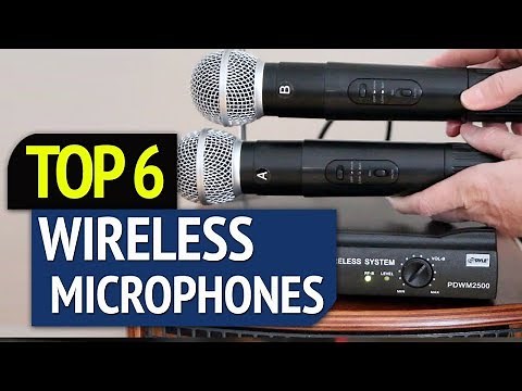 TOP 6: Best Wireless Microphones 2019
