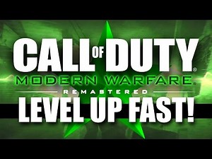 Modern Warfare Remastered: How To Level Up FAST in Multiplayer! (Tips and Tricks)