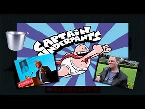 Scholastic CEO Dick Robinson Accepts the #ALSIceBucket Challenge from Author Dav Pilkey