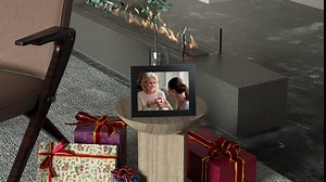 NexFoto 32GB Smart WiFi Digital Picture Frame, Electronic Photo Frame with IPS Touch Screen, Instantly Share Photos Videos via App, Motion Sensor, Gift for Grandparents